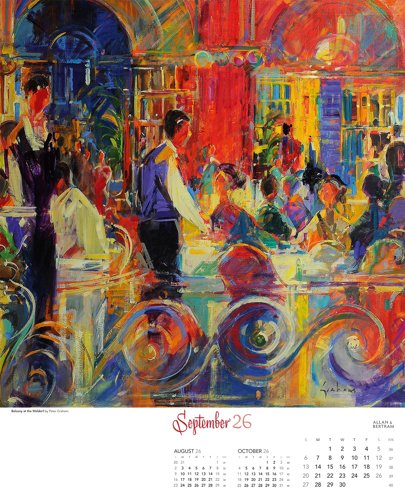 Art Wall Calendar
