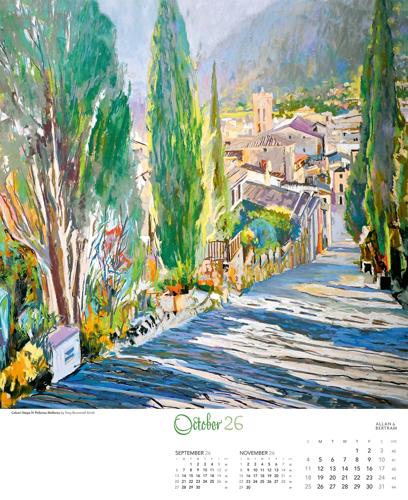 Art Wall Calendar