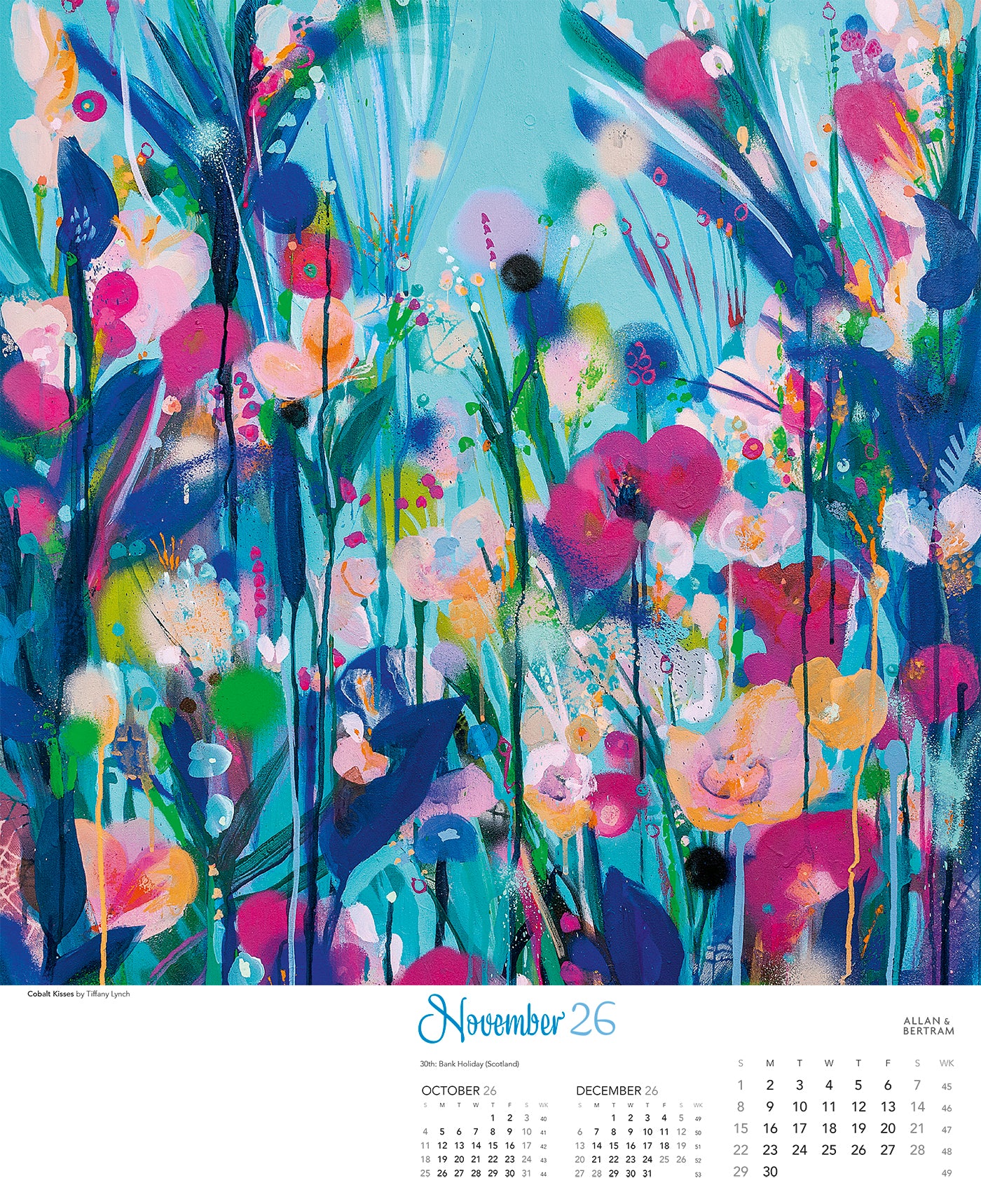 Art Wall Calendar