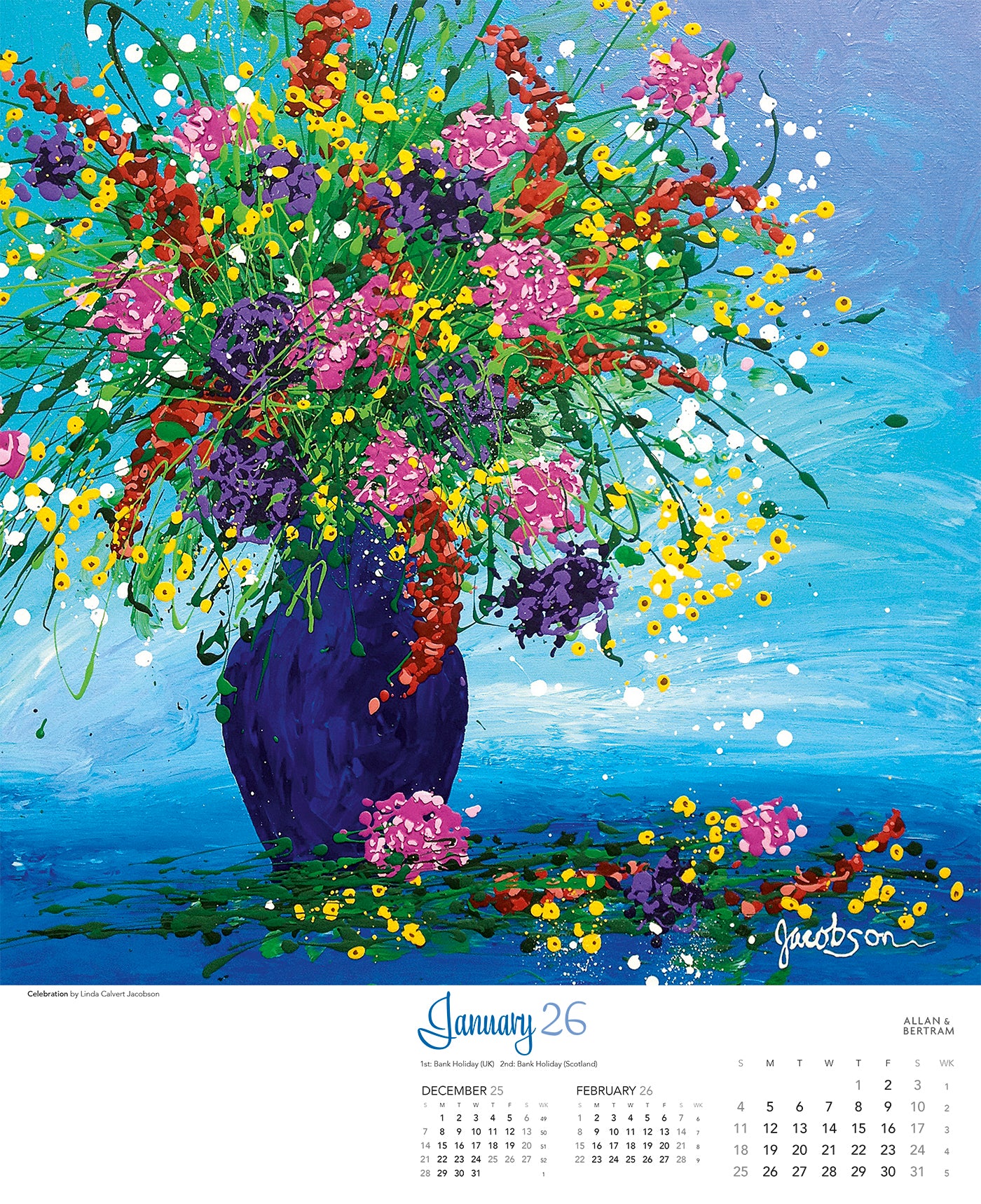 Art Wall Calendar