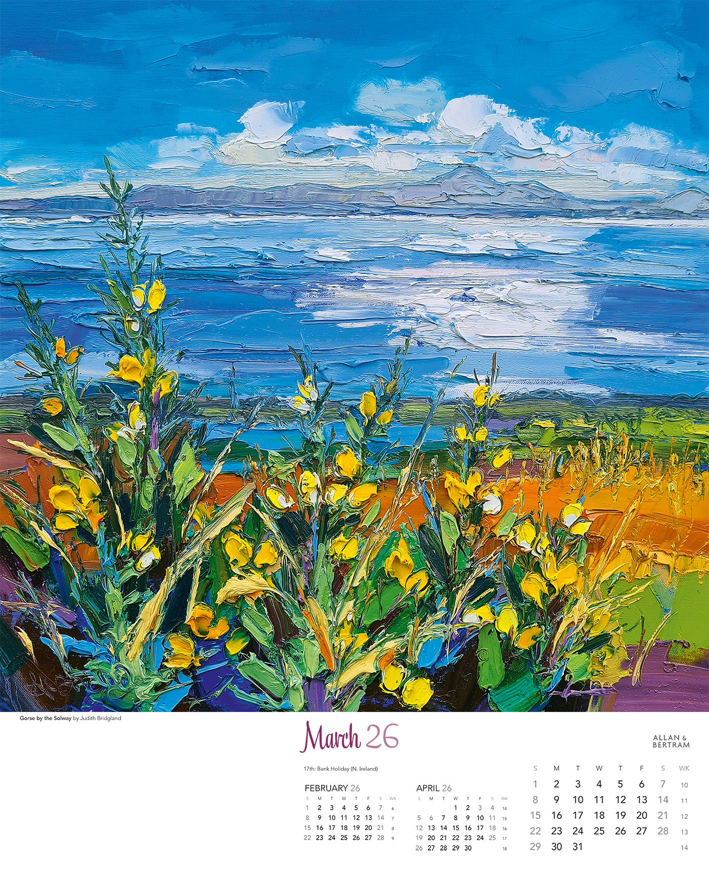 Art Wall Calendar