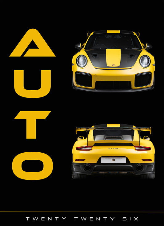Auto Junior Wall Calendar
