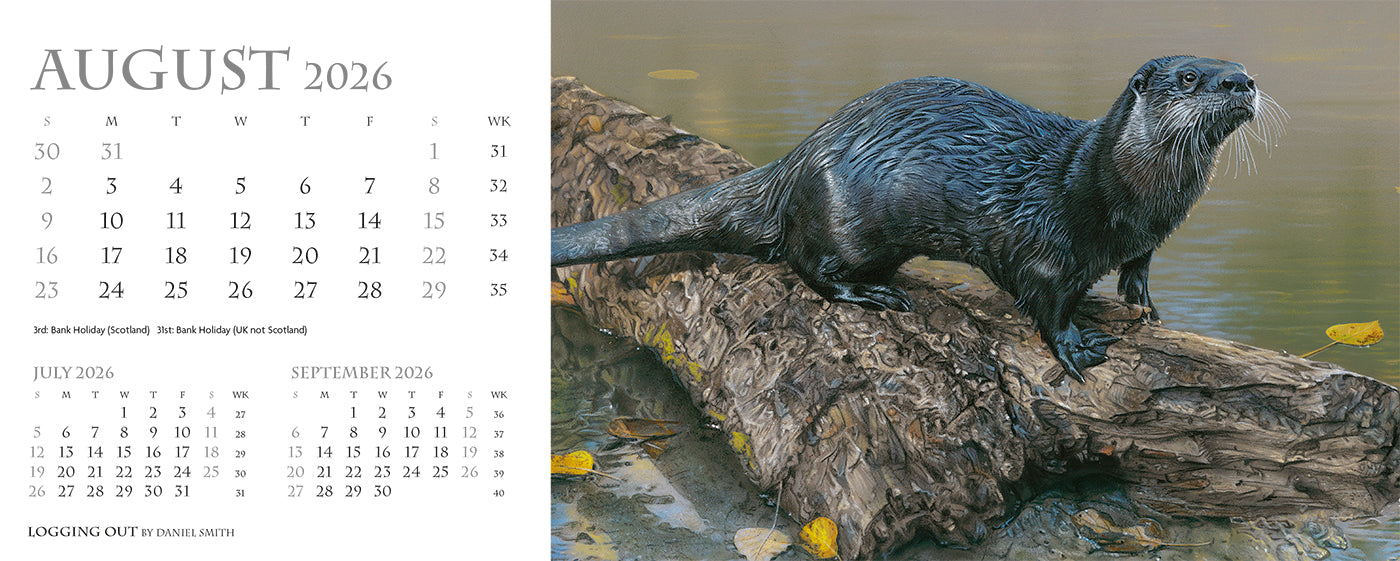 Call of the Wild Desk Calendar