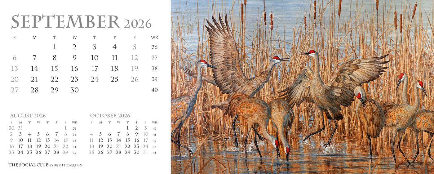 Call of the Wild Desk Calendar