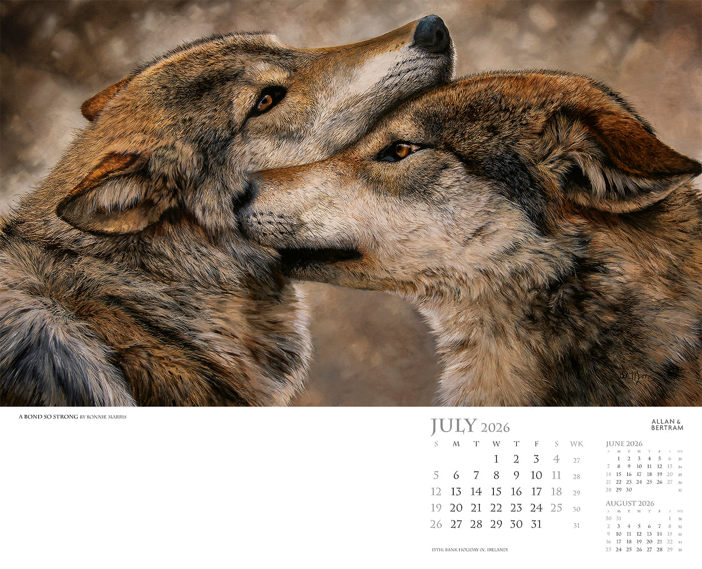 Call of the Wild Wall Calendar