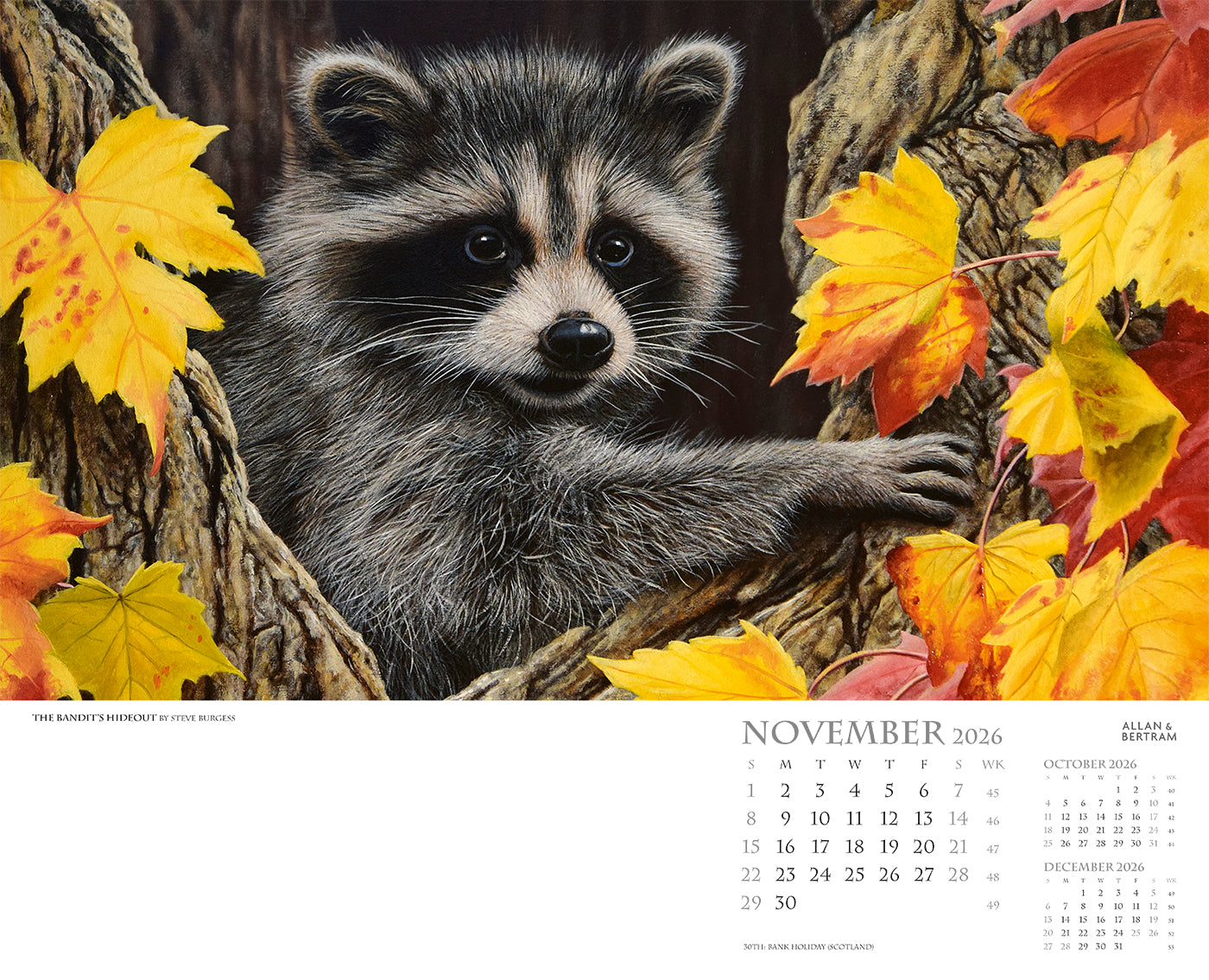 Call of the Wild Wall Calendar