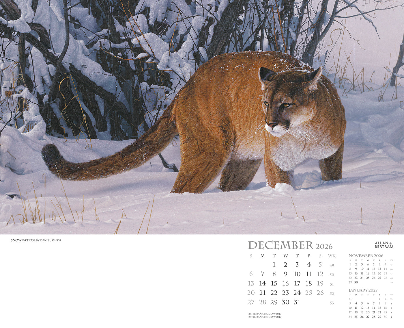 Call of the Wild Wall Calendar