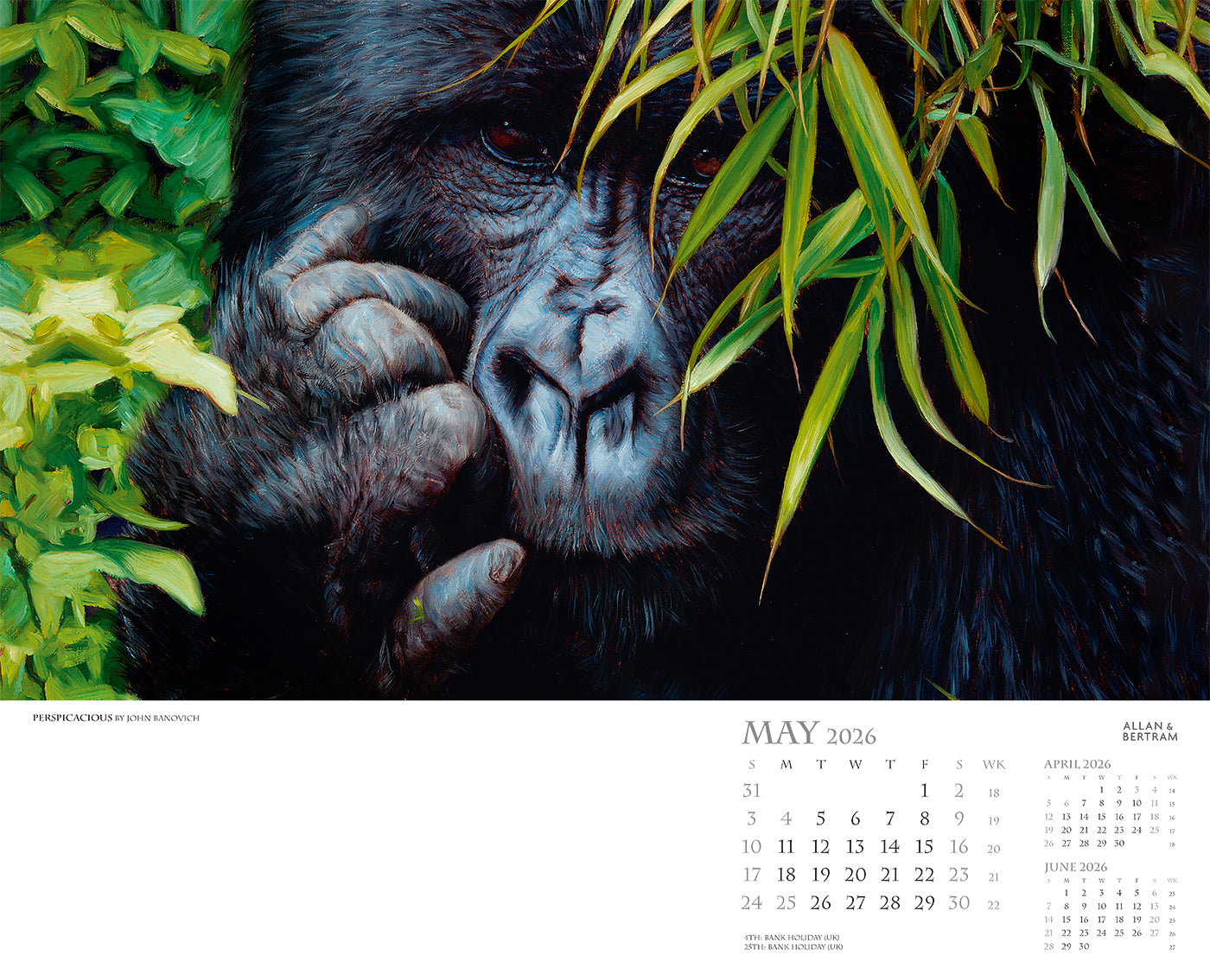 Call of the Wild Wall Calendar