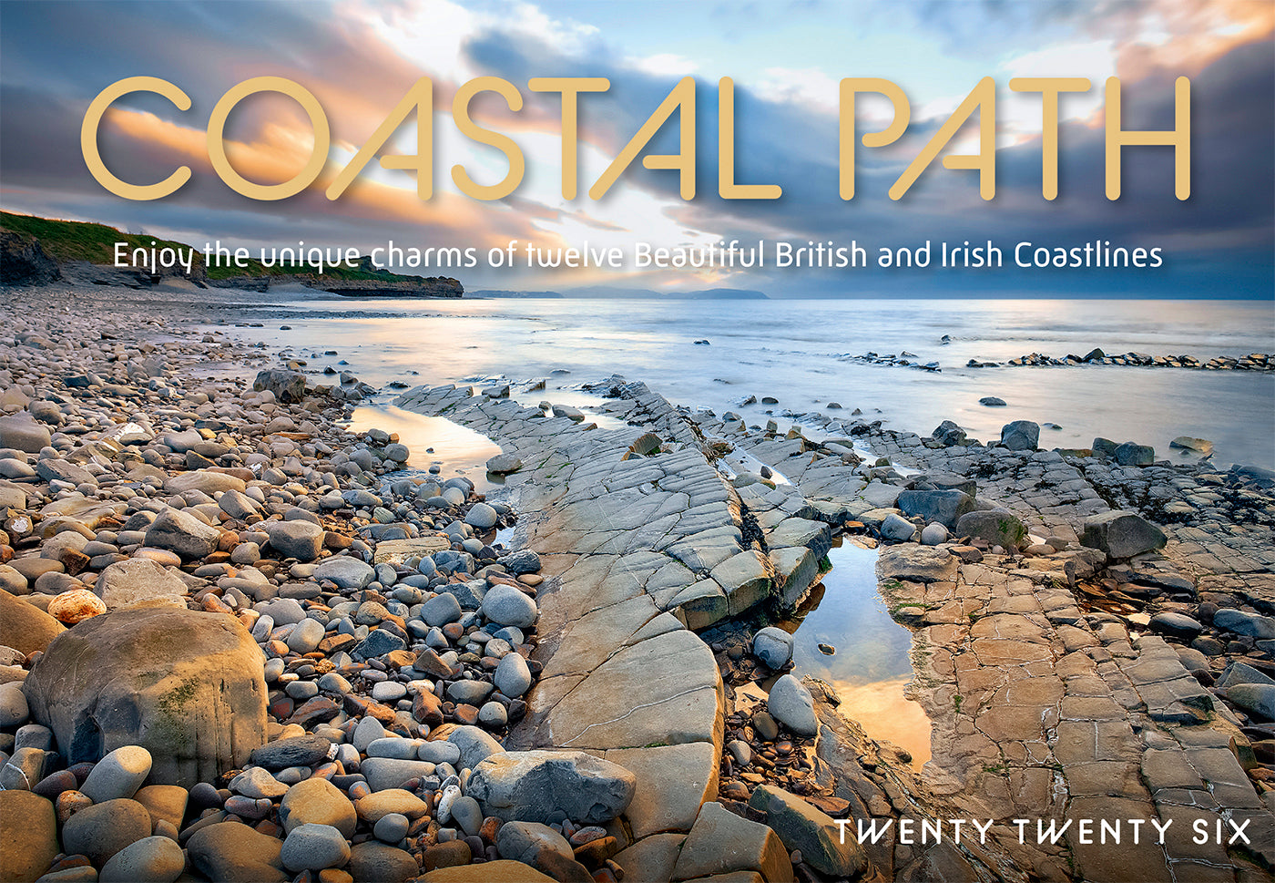 Coastal Path Midi Desk Calendar