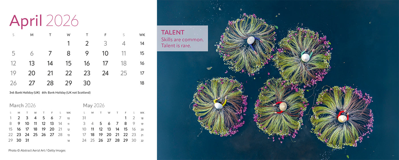 Earth Live Desk Calendar