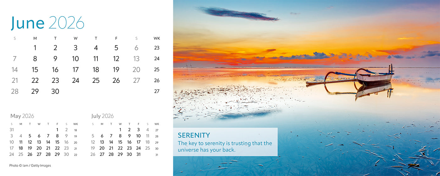 Earth Live Desk Calendar