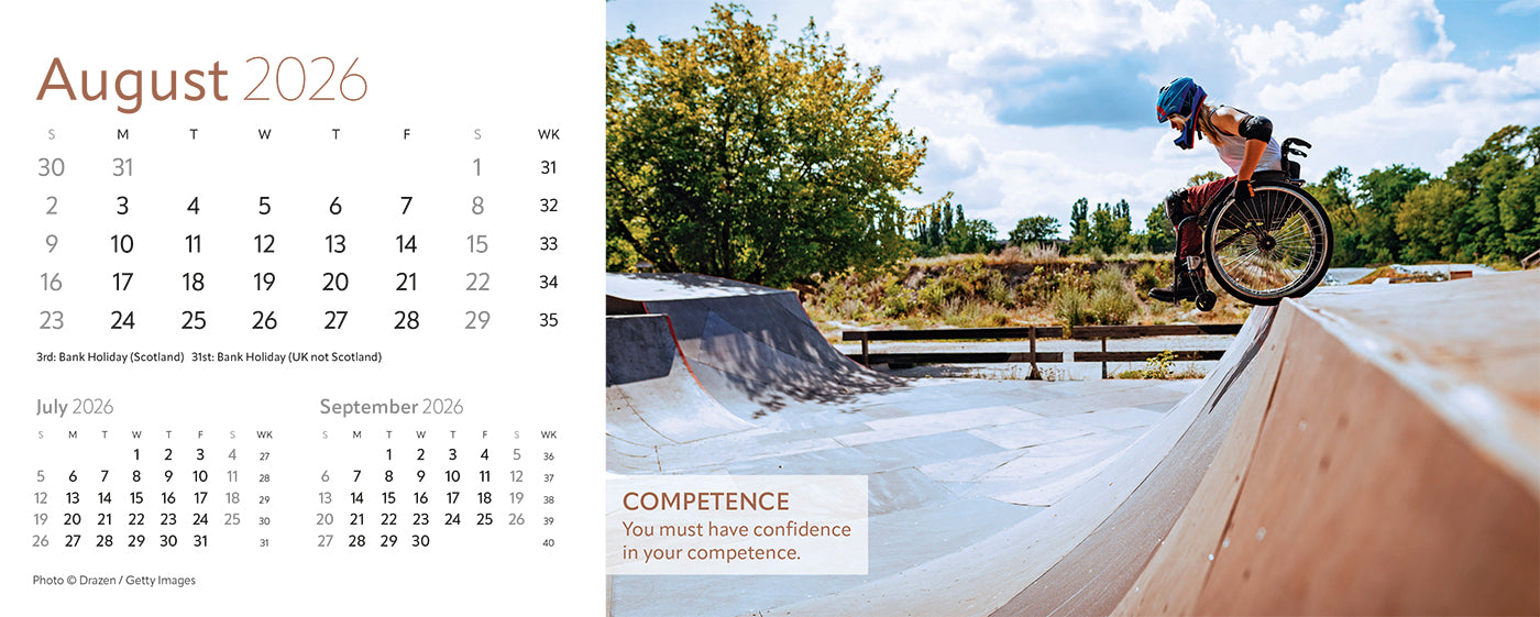 Earth Live Desk Calendar
