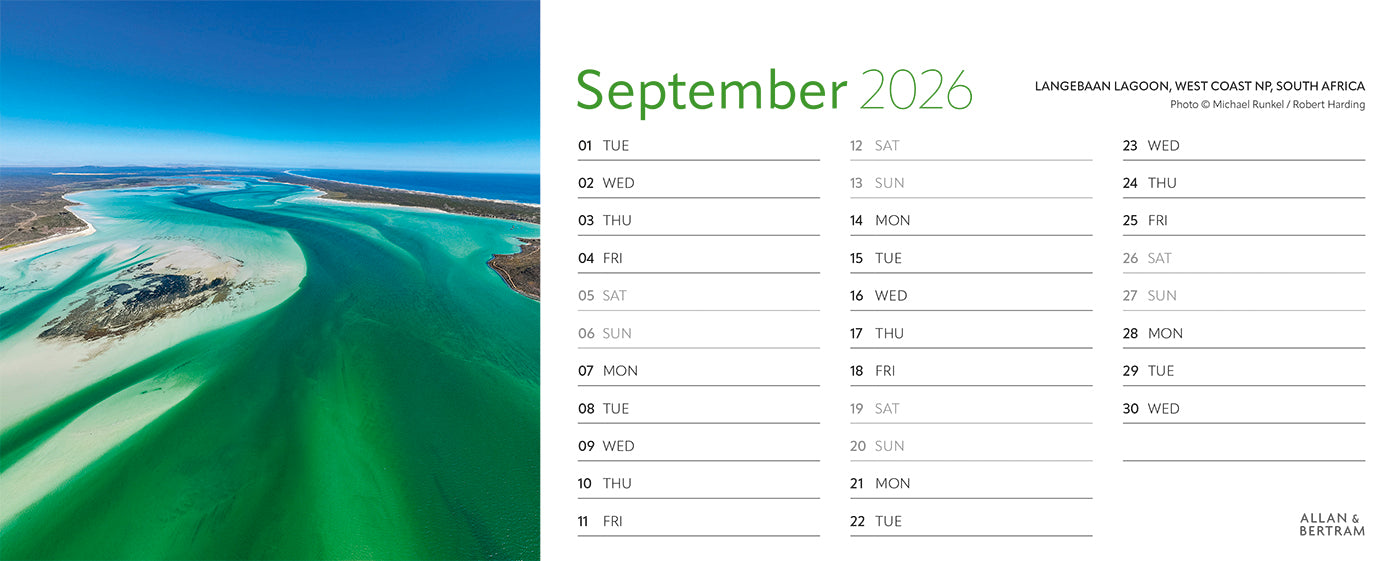 Earth Live Desk Calendar