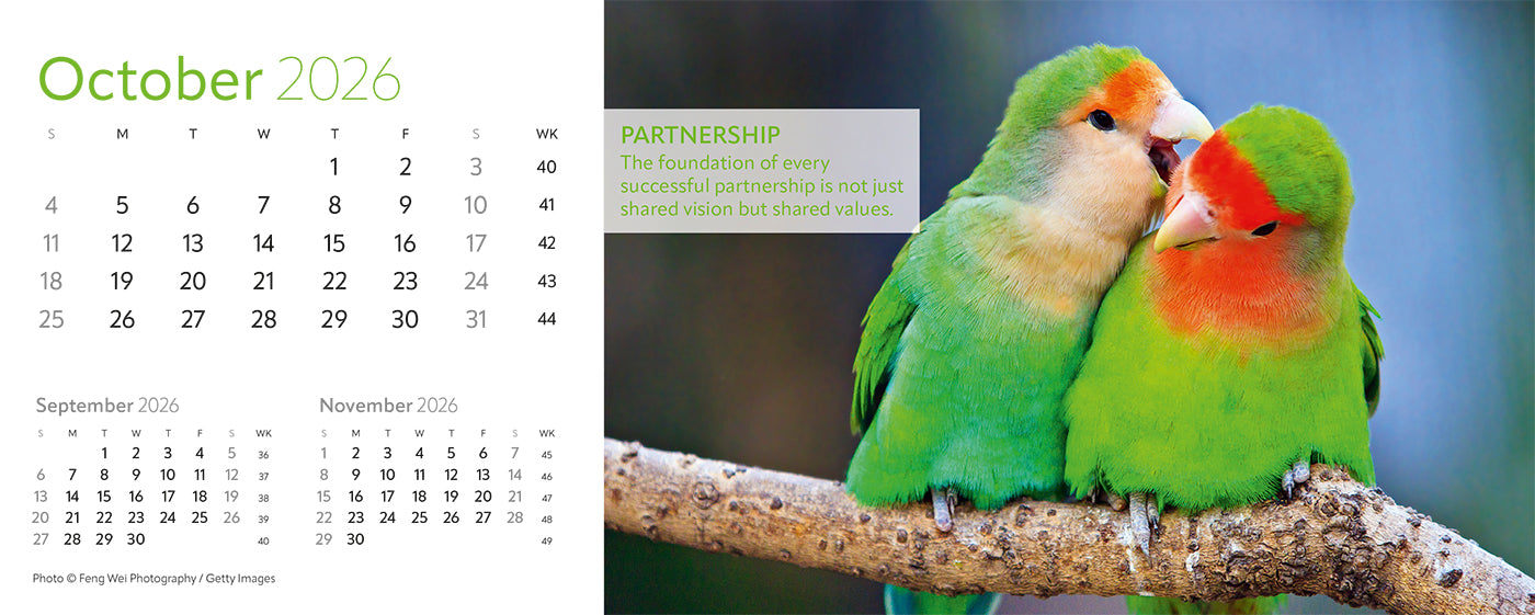 Earth Live Desk Calendar