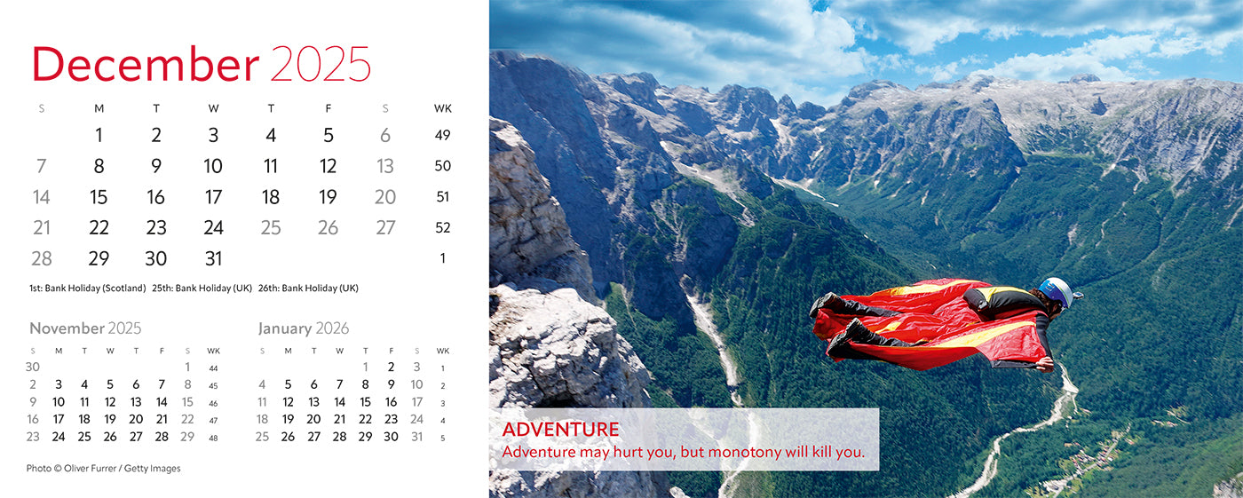 Earth Live Desk Calendar