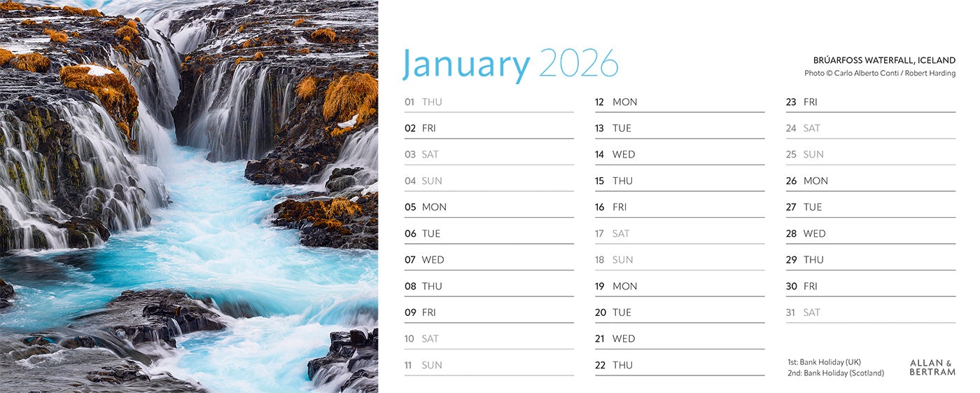 Earth Live Desk Calendar
