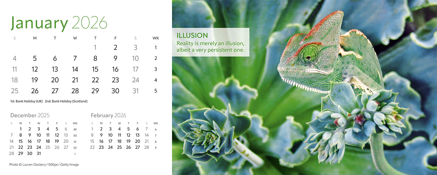 Earth Live Desk Calendar