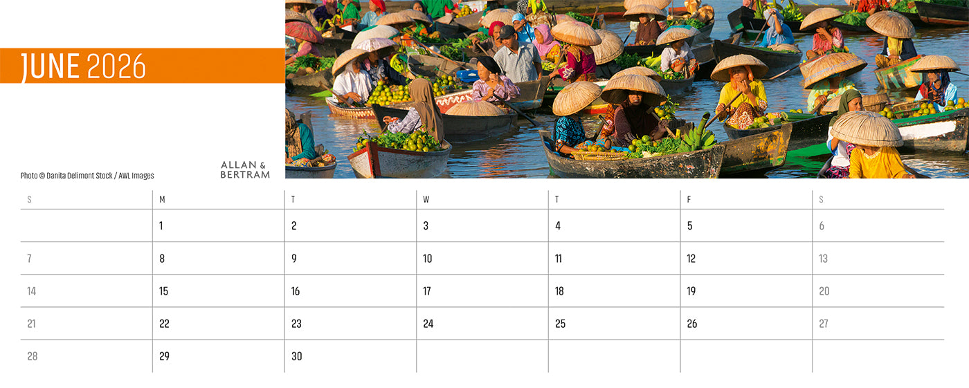 Explorer Desk Calendar