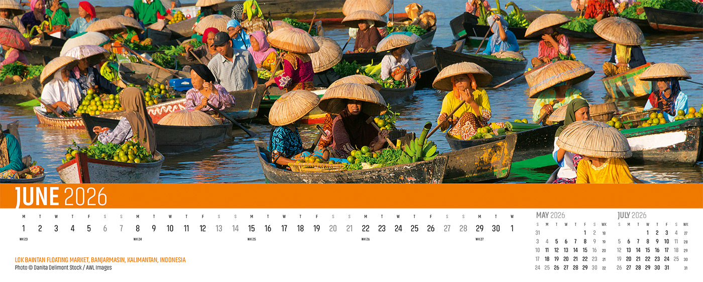 Explorer Desk Calendar