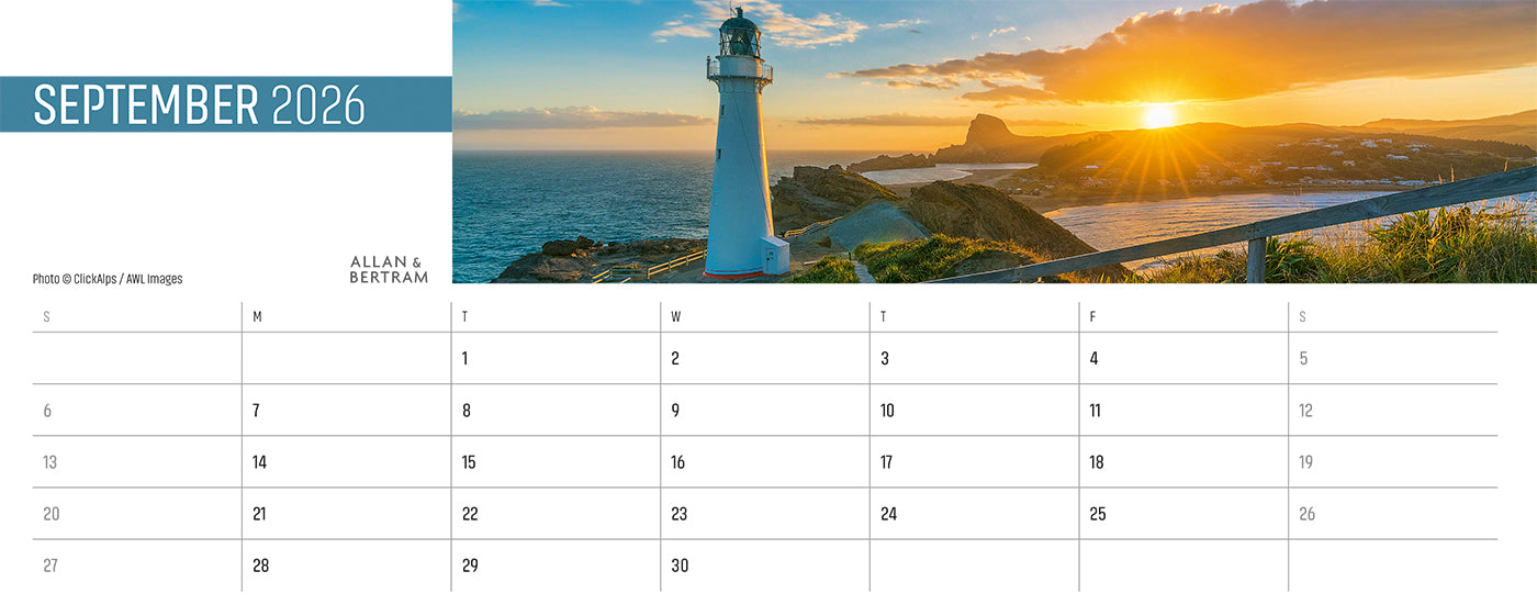 Explorer Desk Calendar