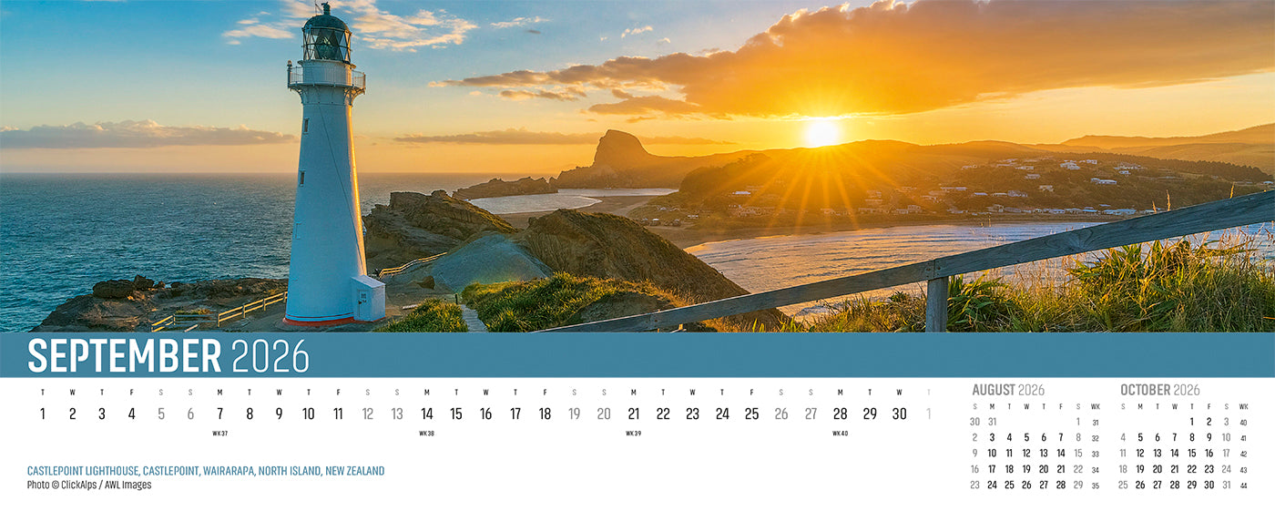 Explorer Desk Calendar