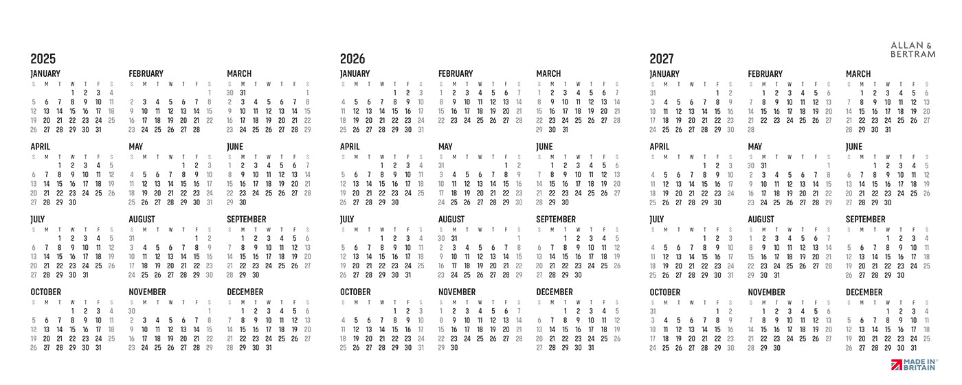 Explorer Desk Calendar