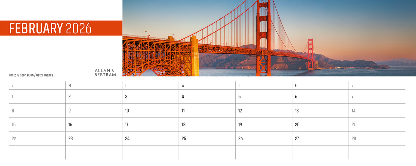 Explorer Desk Calendar