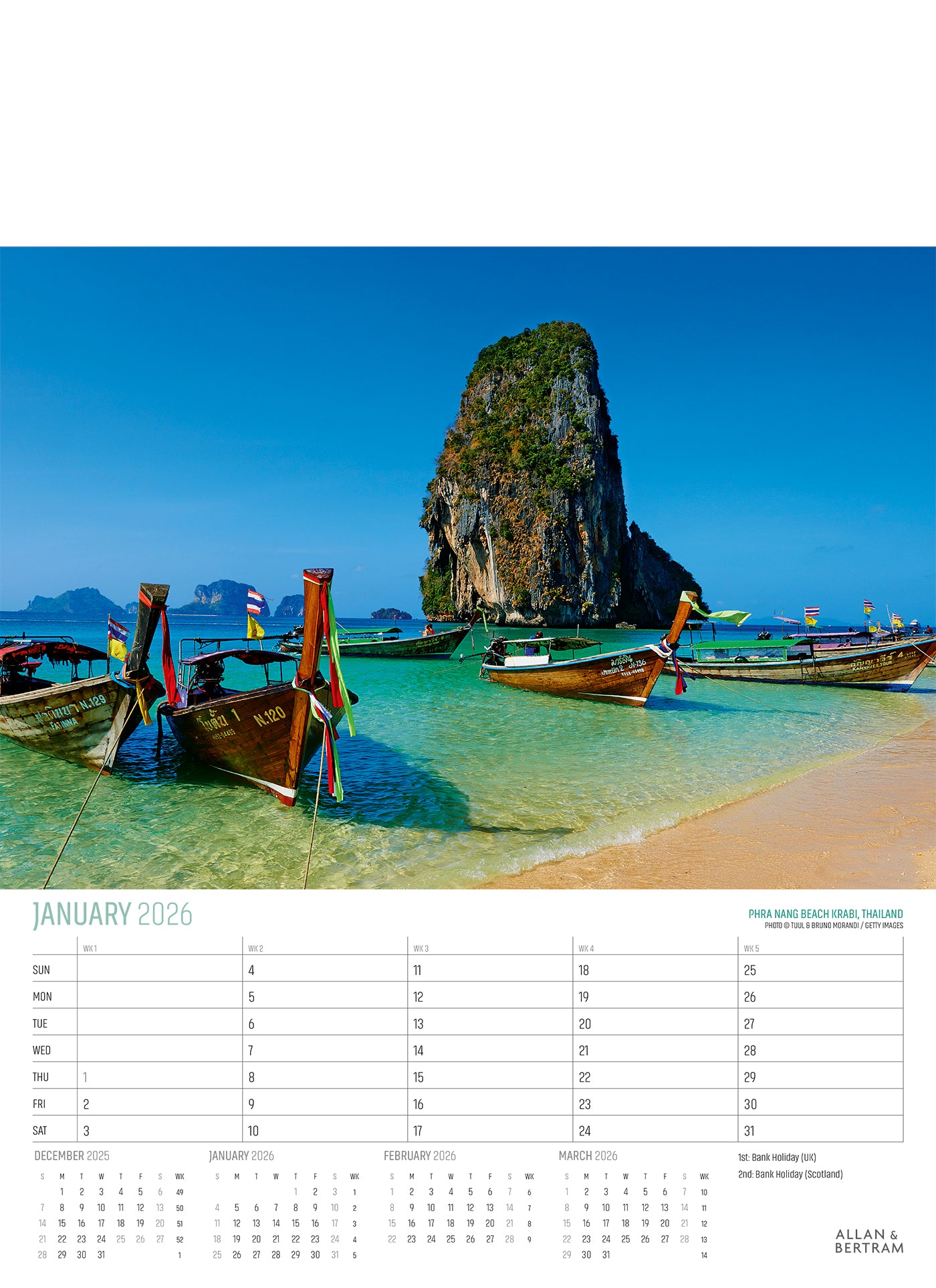 Explorer Junior Wall Calendar