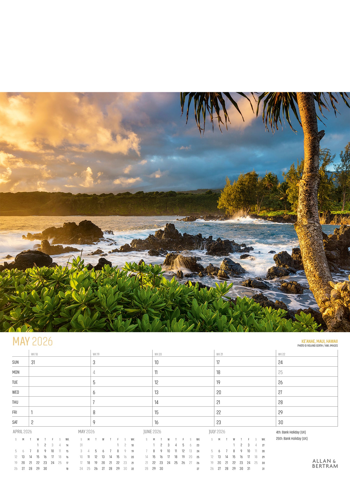 Explorer Junior Wall Calendar