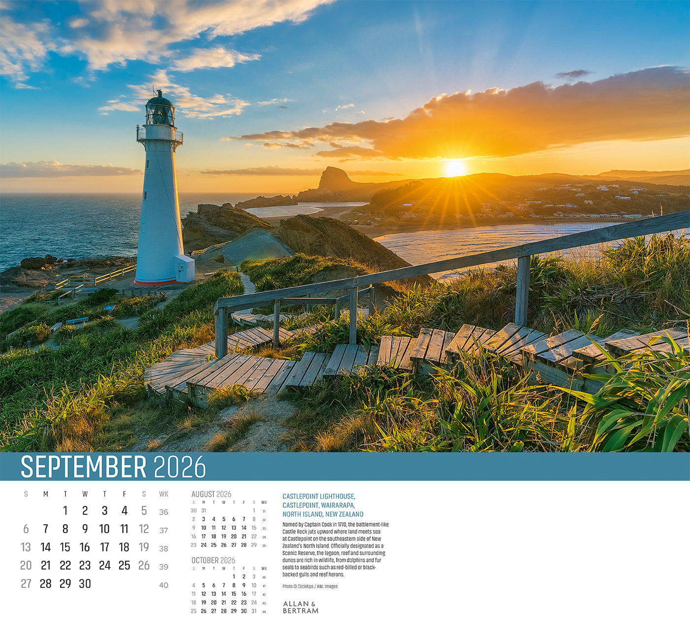 Explorer Wall Calendar