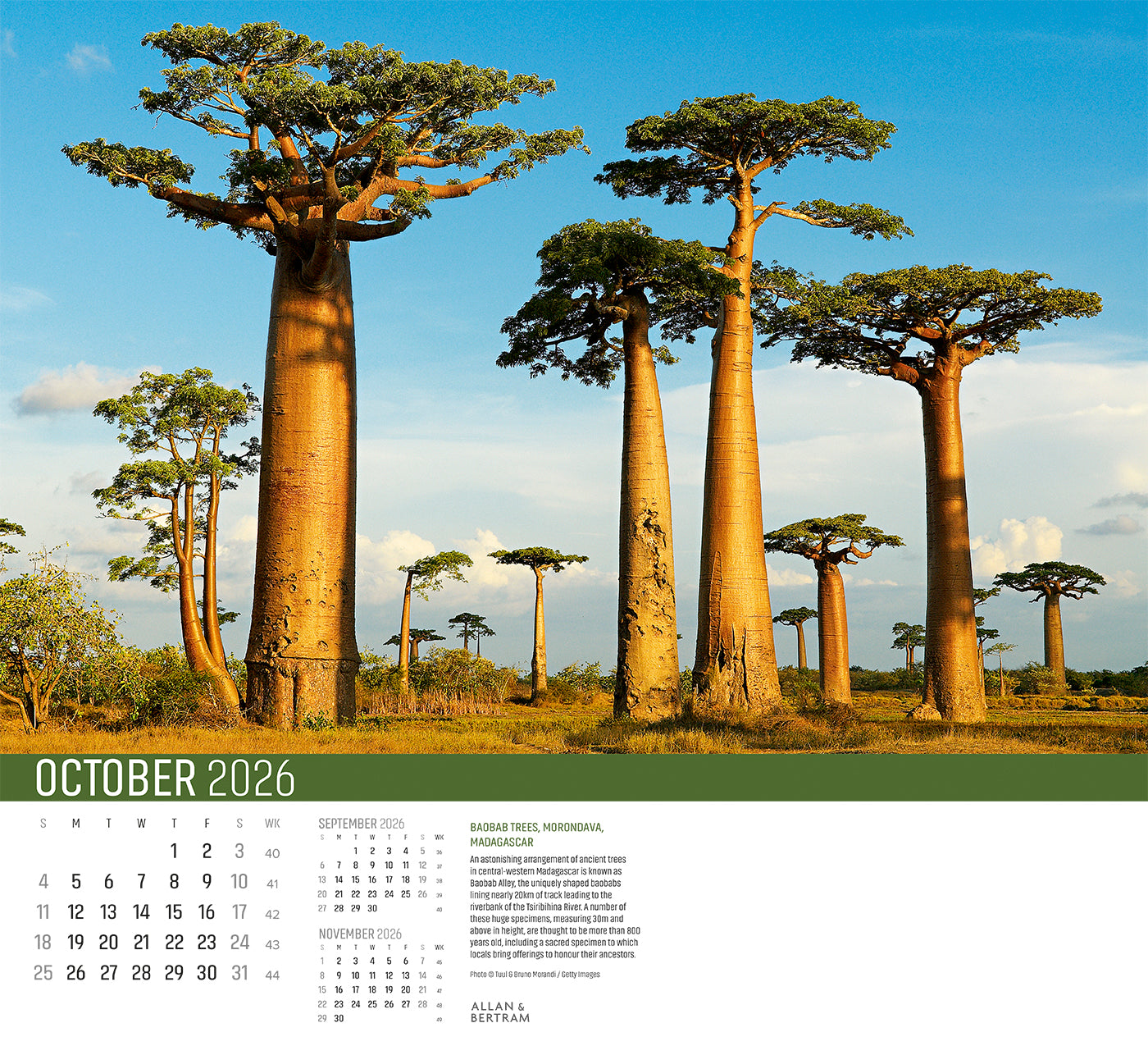 Explorer Wall Calendar