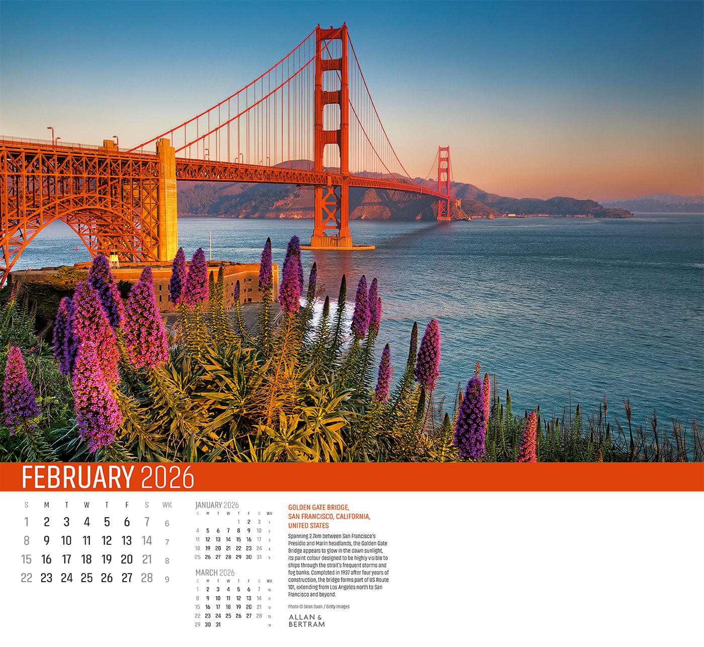 Explorer Wall Calendar