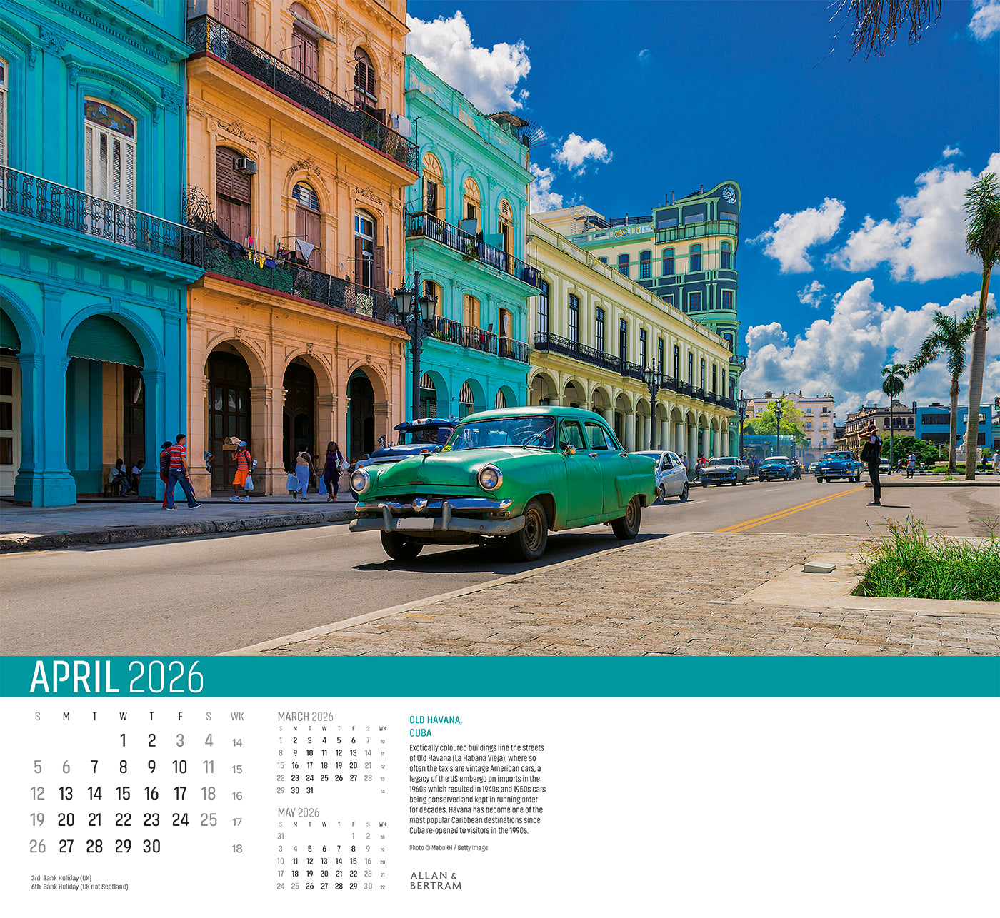 Explorer Wall Calendar