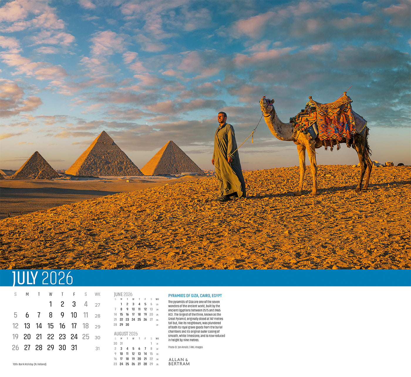 Explorer Wall Calendar