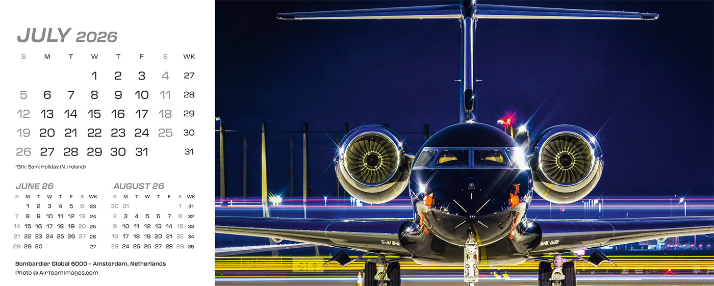 Flightpath Desk Calendar