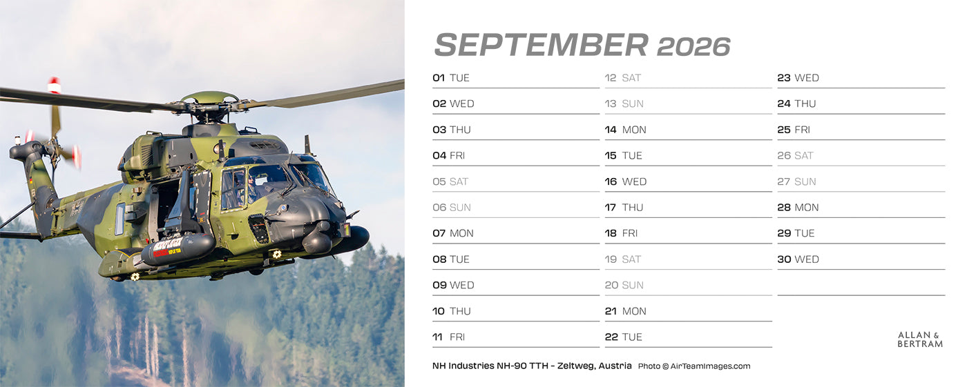 Flightpath Desk Calendar