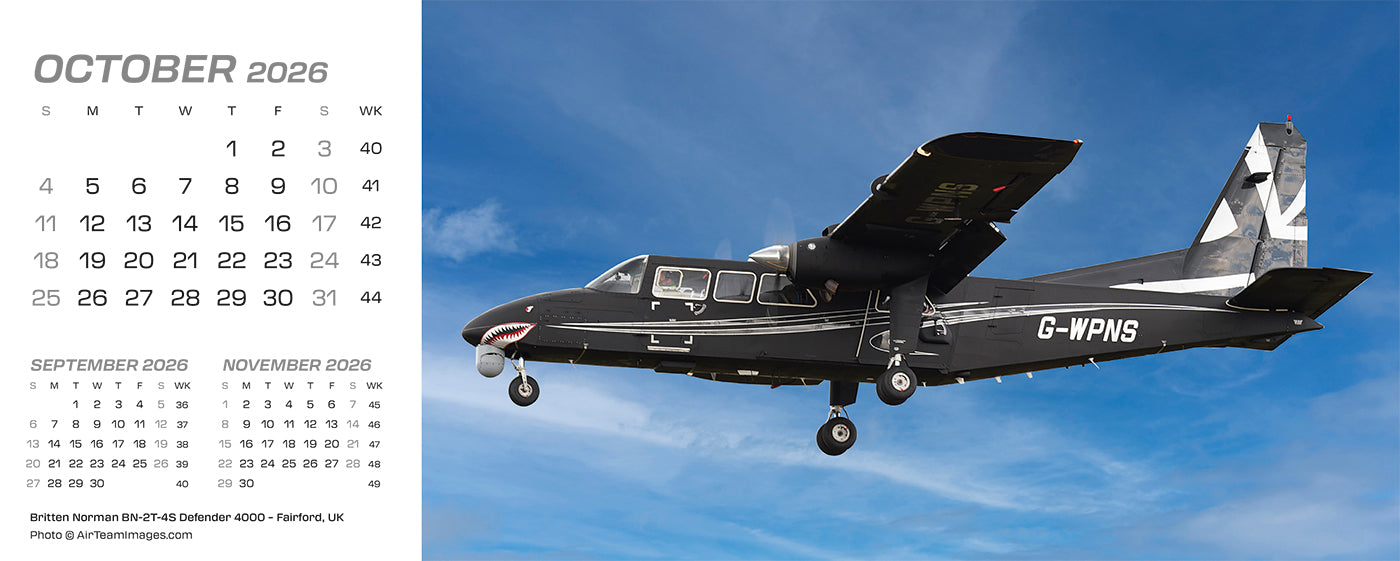 Flightpath Desk Calendar