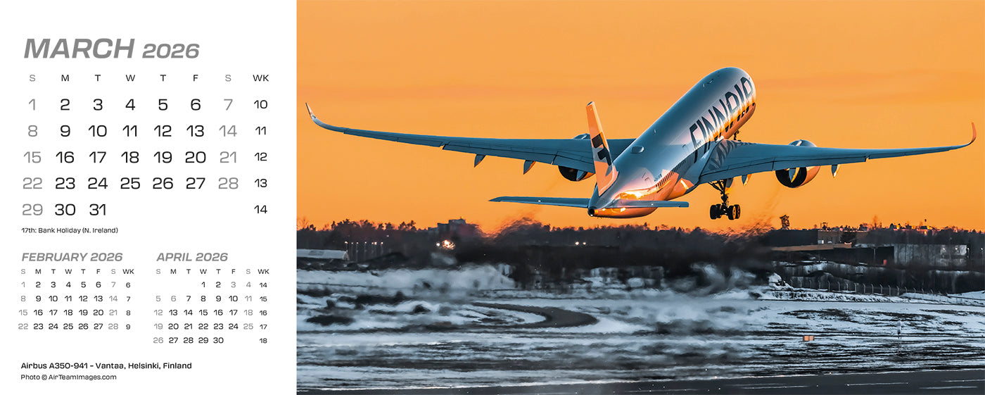 Flightpath Desk Calendar