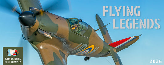 Flying Legends Desk Calendar