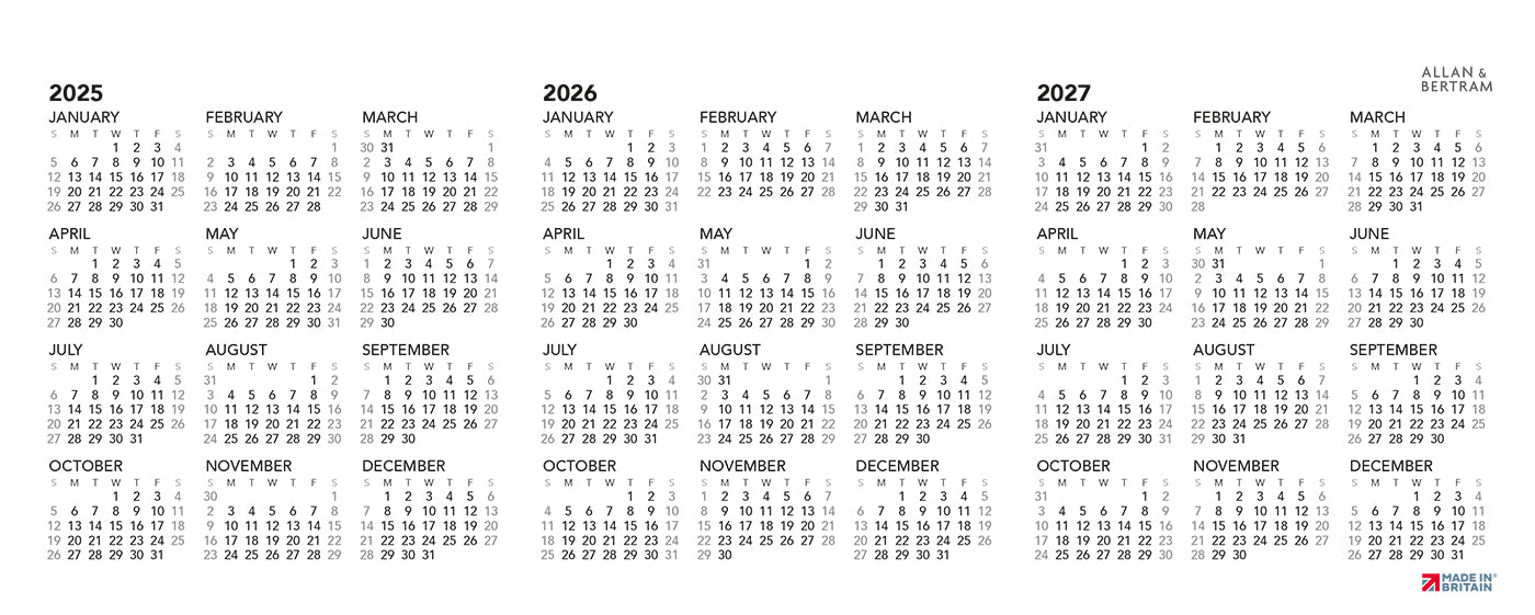 Flying Legends Desk Calendar
