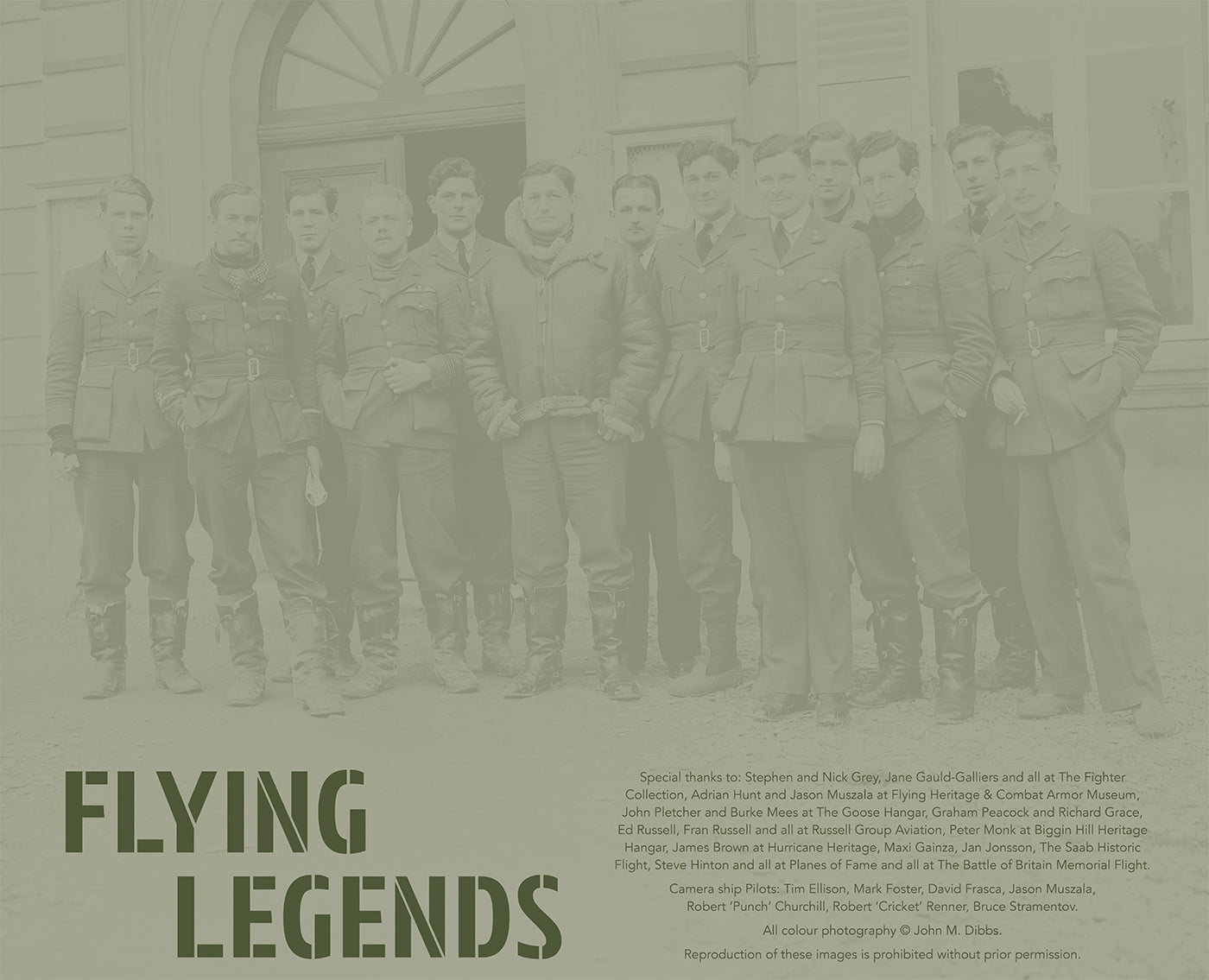 Flying Legends Wall Calendar