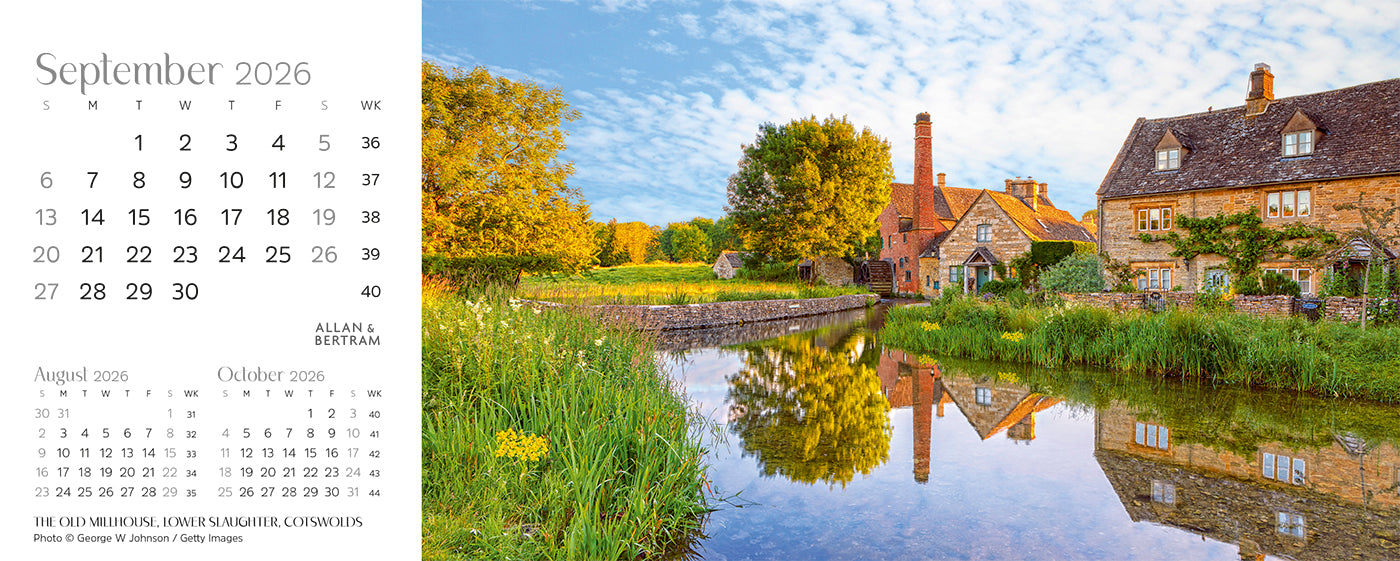 Great Britain Desk Calendar