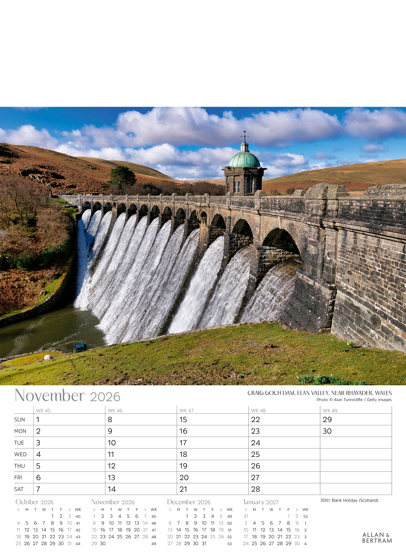 Great Britain Junior Wall Calendar