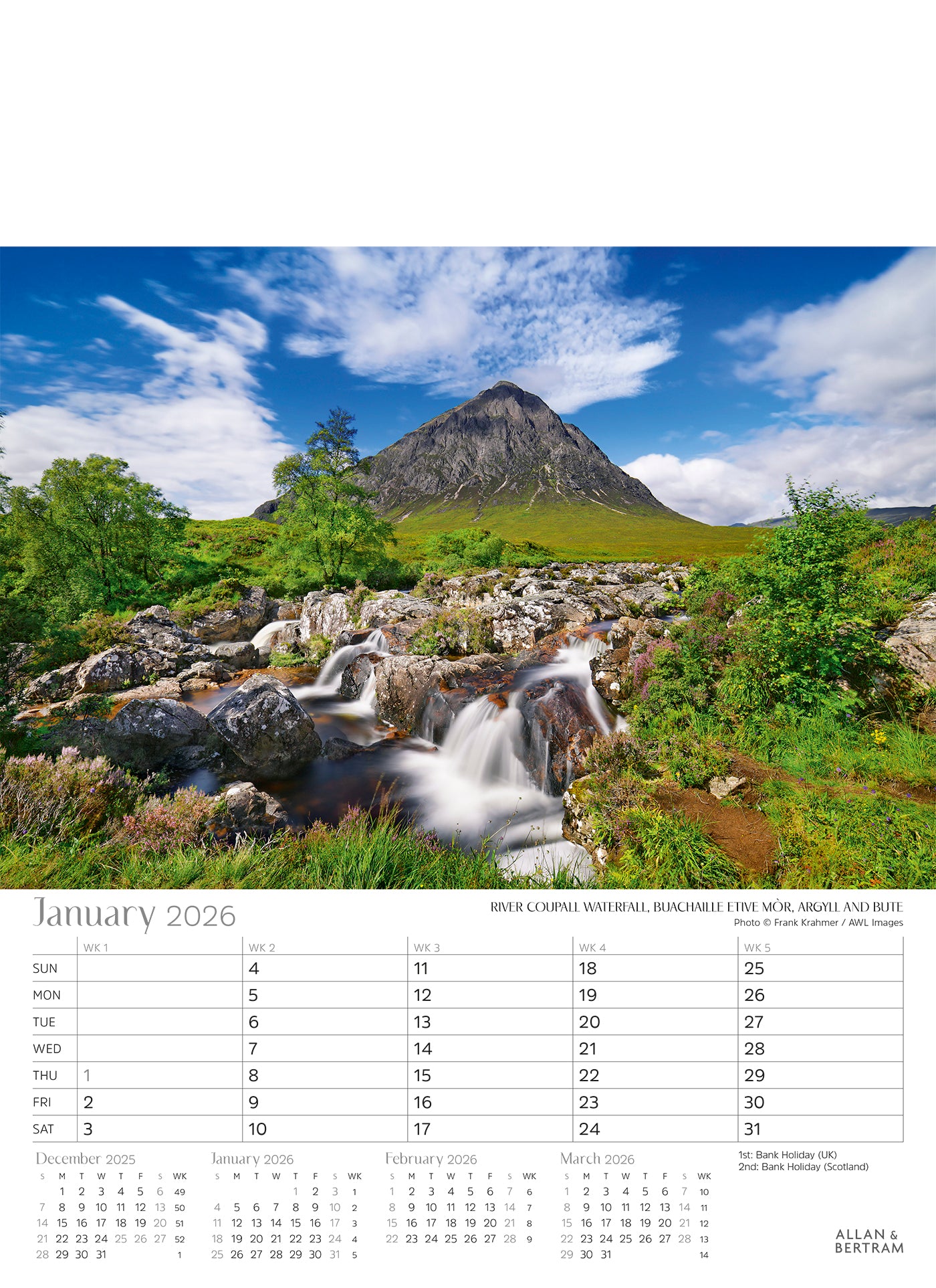Great Britain Junior Wall Calendar