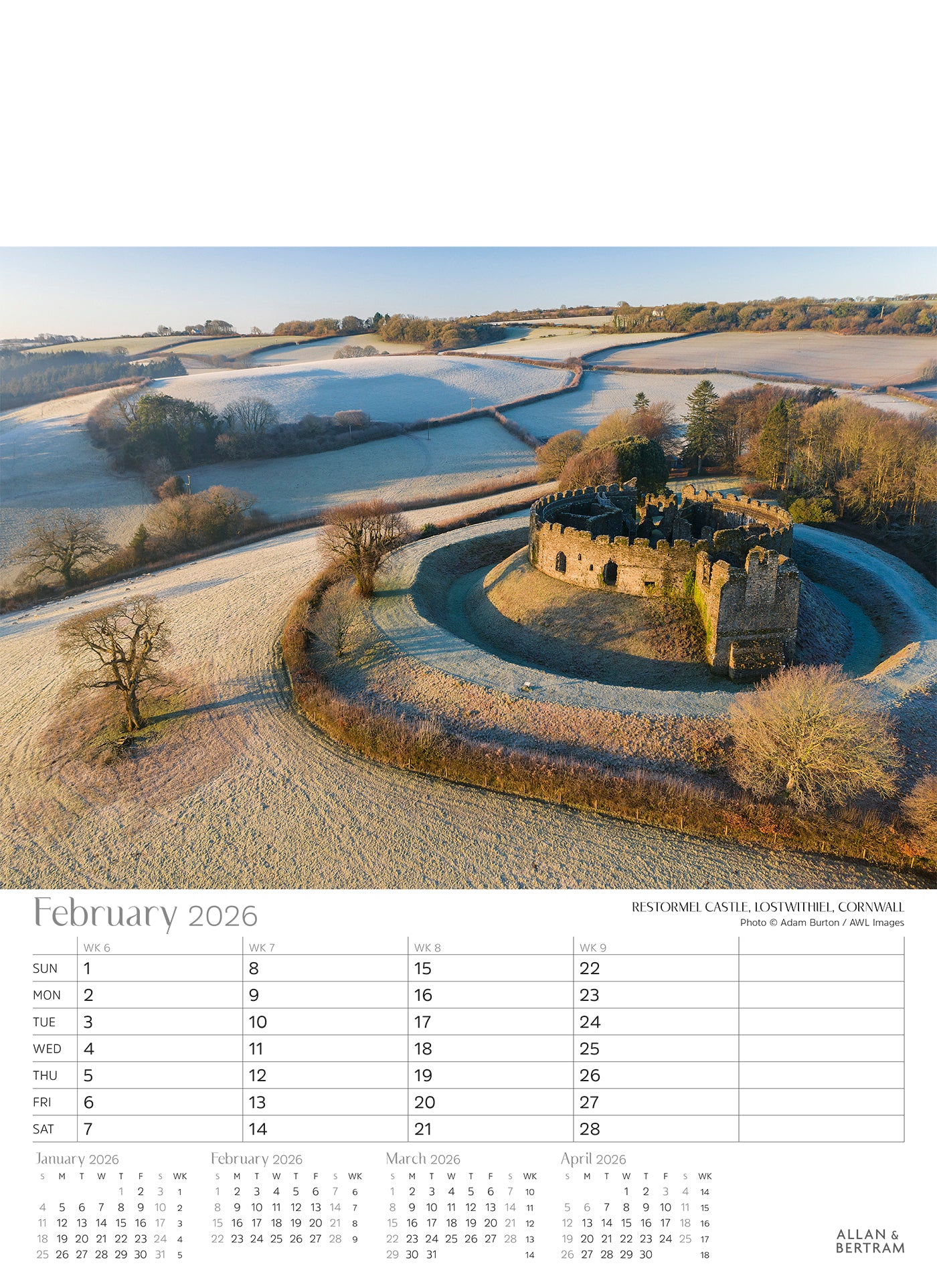 Great Britain Junior Wall Calendar