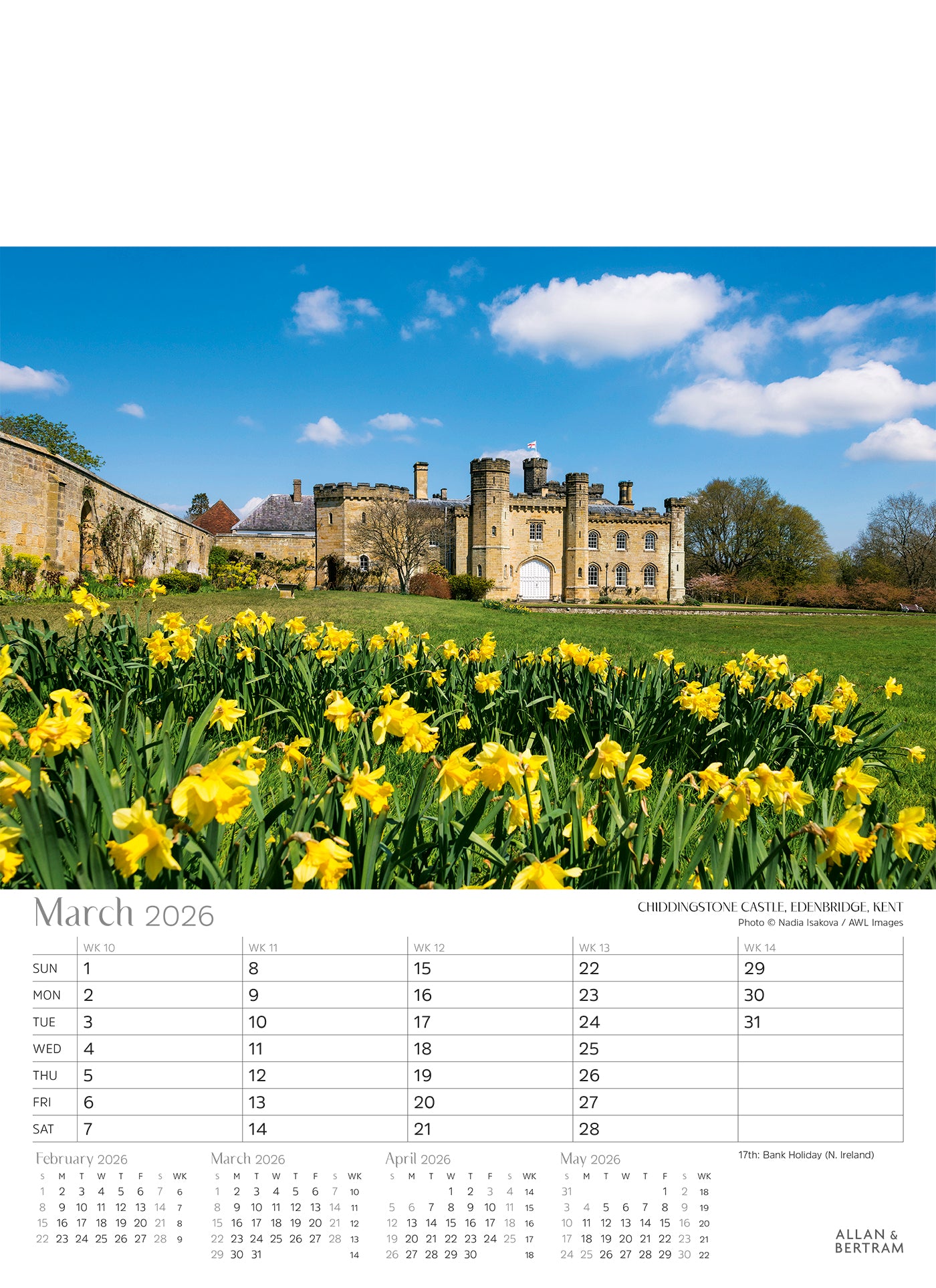 Great Britain Junior Wall Calendar