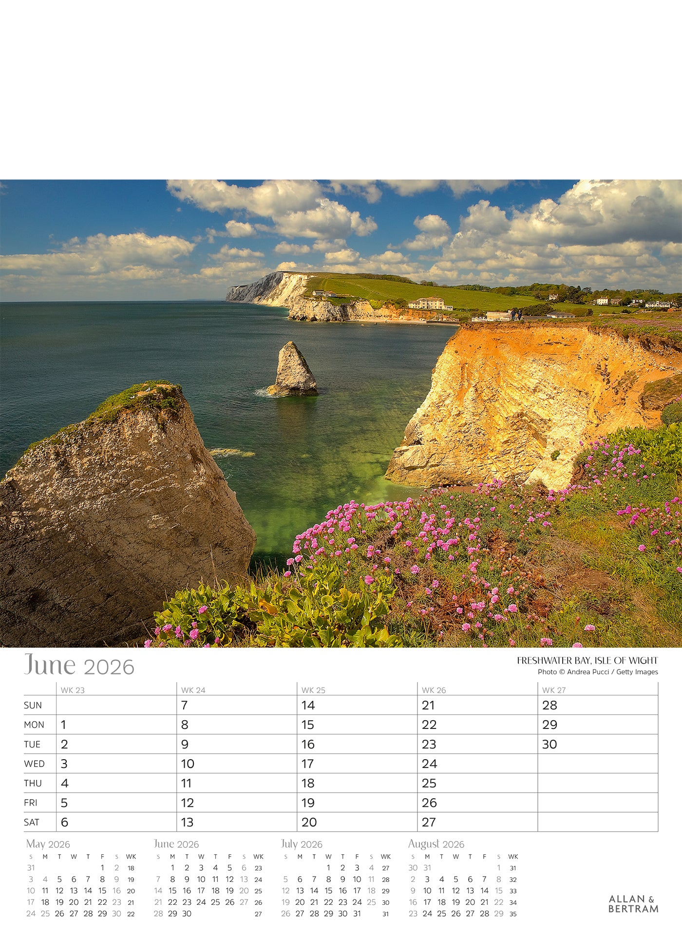 Great Britain Junior Wall Calendar