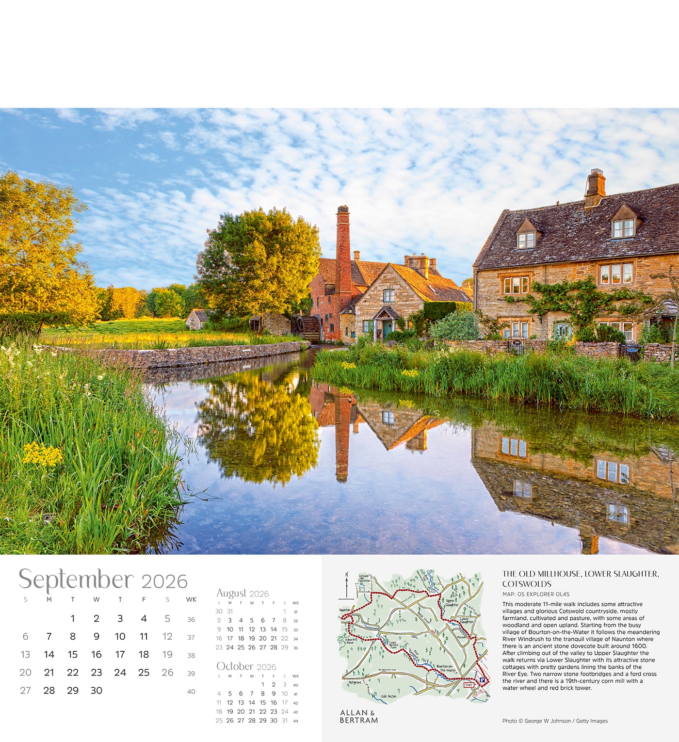 Great Britain Wall Calendar