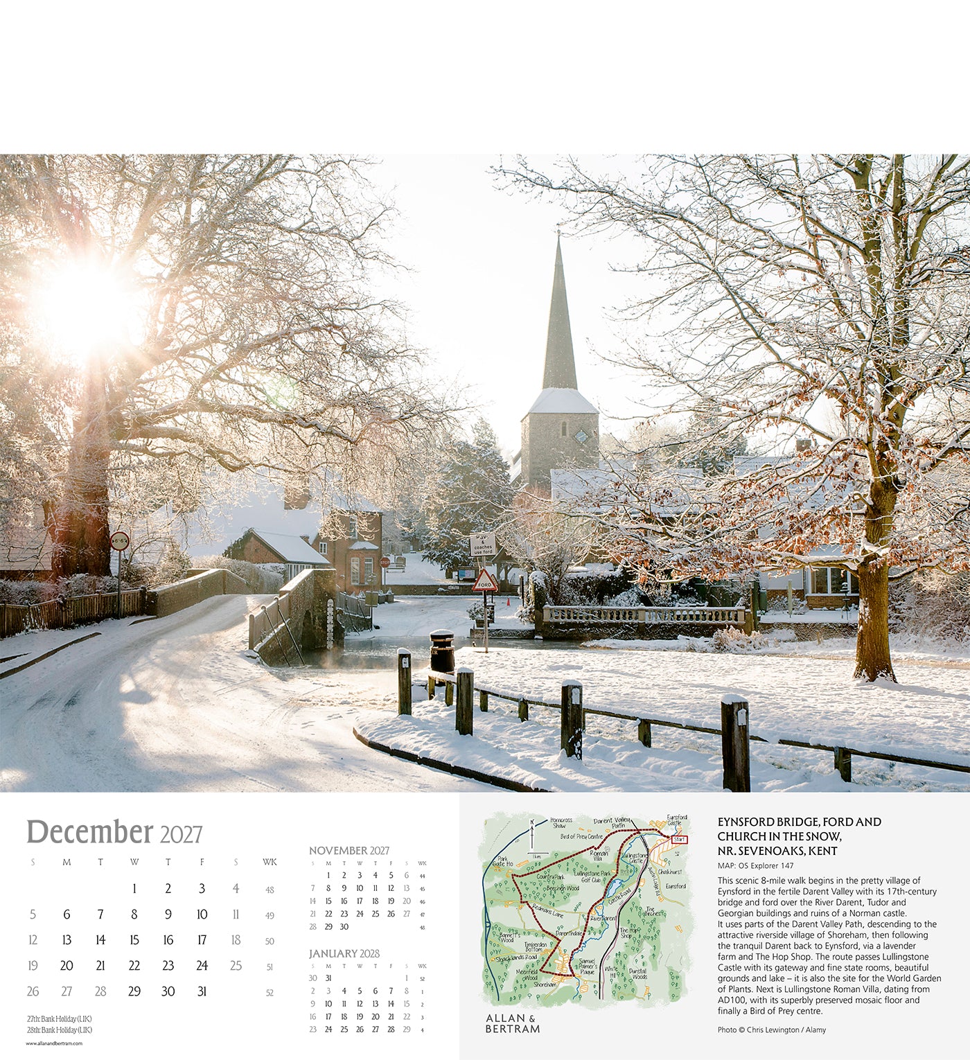 Great Britain Wall Calendar