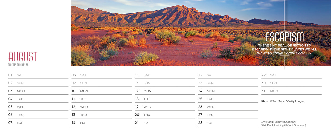 Inspired Thinking Desk Calendar